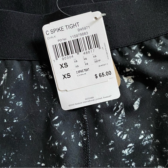 NWT REEBOK C-Spike Tight size XS - Picture 8 of 8